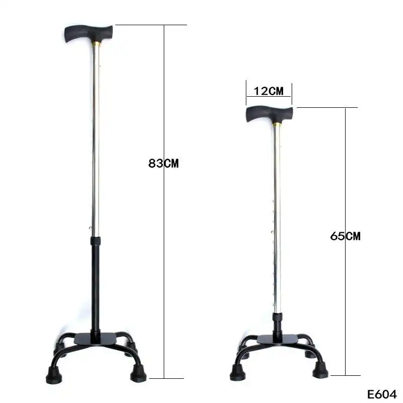 Elderly Crutches Accessories Anti Slip Feet Covered Four Legged For Crutch Walking Staff Cane Support Brace Stick Quad Mobility Crutch Aliexpress