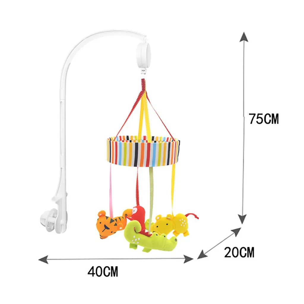 Детская игрушка 0-12 месяцев радио-няня музыкальный, прикроватный, с колокольчиками животных детские игрушки-погремушки раннего обучения детская игрушка# ES