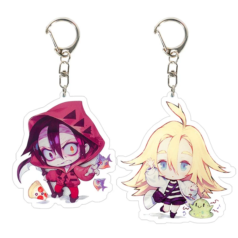 Anime Angels of Death Rachel Gardner Isaac Foster Ray Cosplay Keychain Acrylic