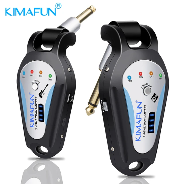 KIMAFUN 2.4G ワイヤレスインイヤーモニターシステム 充電式受信機 ...