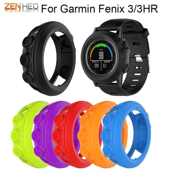 

Soft Silicone Protective Case Protector Sleeve for Garmin Fenix 3 HR/Fenix 3/Fenix 3 Sapphire/Quatix 3/Tactix Bravo Band Covers