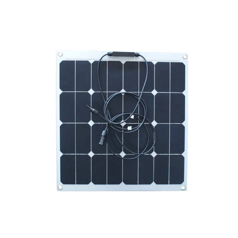 Высокое качество панели солнечных батарей кровельные листы 50 Вт Sunpower гибкие солнечные панели системы 50 Вт