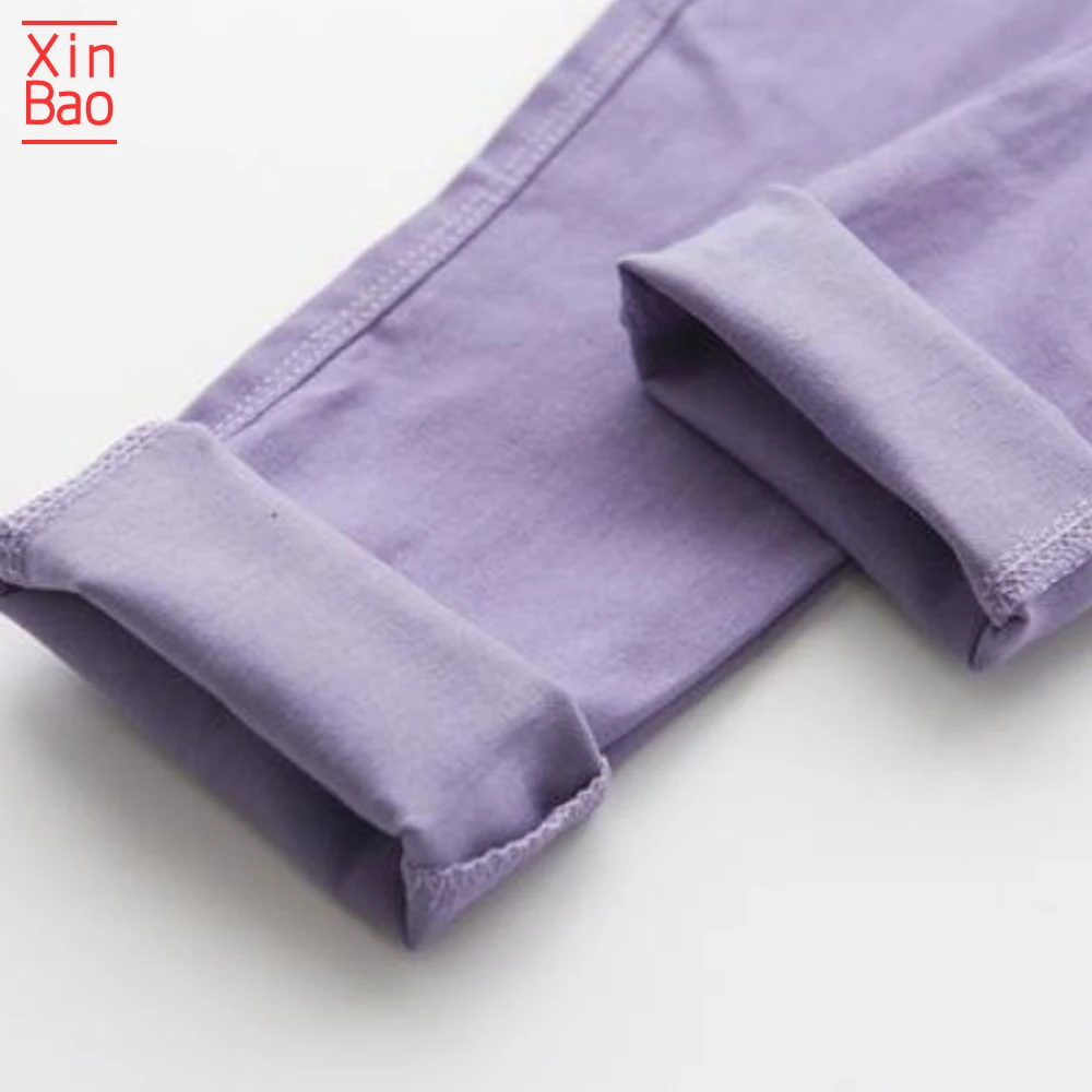 XINBAO/детские штаны для девочек и мальчиков; модная новинка; мягкие повседневные спортивные летние хлопковые шаровары; мешковатая одежда; детские дышащие спортивные брюки - Цвет: purple