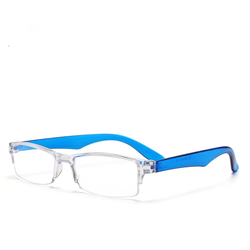 

Ultralight Half Frame Reading Glasses Women&Men Antifatigue Computer Eyewear Magnify Spectacles Glasses With Diopter+1.0to+4.0