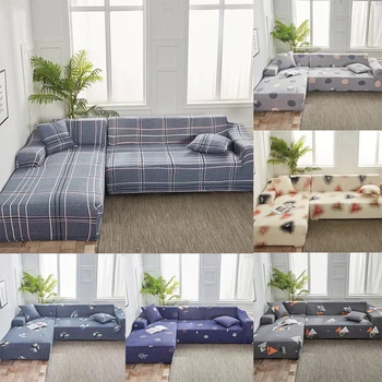 

Modern High Quality Stretchable Elastic Sofa Cover for Living Room L Shape Cover for Upholstered Furniture Sofa Cover Adjustable