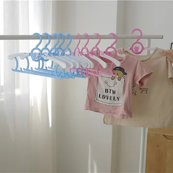 

Baby Clothes Rack Baby Clothes Display Rack Flexible Plastic Hanger Unmarked Children's Big Hanger 5/10/20pcs