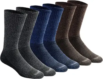 

LH082605 Men's Dri-tech Humidity Control Boat Socks Multi-Pack.