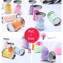 4*6 см не латексная губка-тыква губка для макияжа красота яйцо консервы слойка сухой и влажной двойной