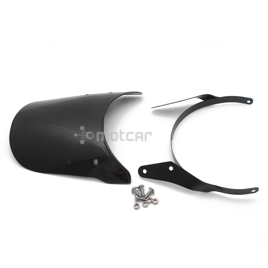 2colors ABS Plastic Motorcycle Wind Deflector Headlight Protector Fairing Windshield Windscreen For Royal Enfield Classic 500cc