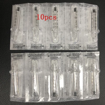 10pcs ampoule 0,3 мл неинвазивный небулайзер гиалуроновая ручка наполнитель губ стабилизатор без игл гиалуроновая ручка для подтяжки лица губ - Номер модели: 10pcs ampoule