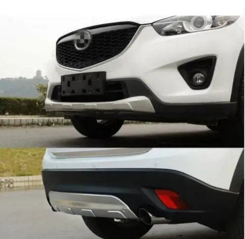 Передние и задние бамперы из нержавеющей стали для CX-5 2012, 2013