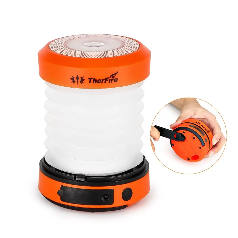 Smuxi 30-125LM светодиодный фонарь для кемпинга DC 5 В USB Перезаряжаемый мини-вспышка светильник фонарь светильник лампа CL01 Складная рукоятка для пеших прогулок