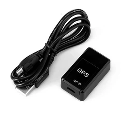 Dispositif de suivi GF07 Mini carte SIM magnétique, traceur GPS en temps réel, localisateur de véhicule de camion, GSM GPRS, enregistreur vocal à distance 