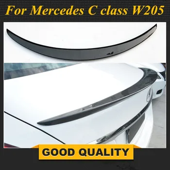 

2015 2016 W205 carbon fiber rear trunk spoiler wings for mercedes C class c180 c200 c250 c300 c350 c400 c450 c220