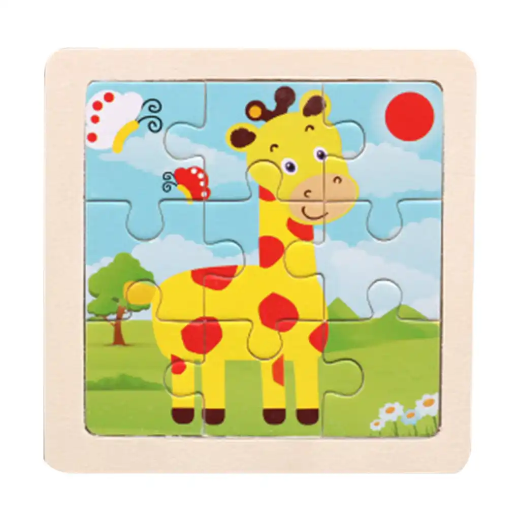 wooden puzzles for kids animal puzzle toys educati