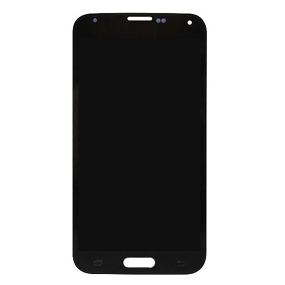 Сборка, прозрачный сенсорный экран, дигитайзер, компактный, чувствительный, запасные аксессуары, емкостный, прочный, ЖК-дисплей для Galaxy S6edge - Цвет: Черный