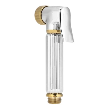 

BMBY-1 Pcs Wall Mount Shower Toilet Solid Bathroom Bidet Faucet Spray Shower Head Handheld Bidet Diaper Spray Sprayer Shattaf