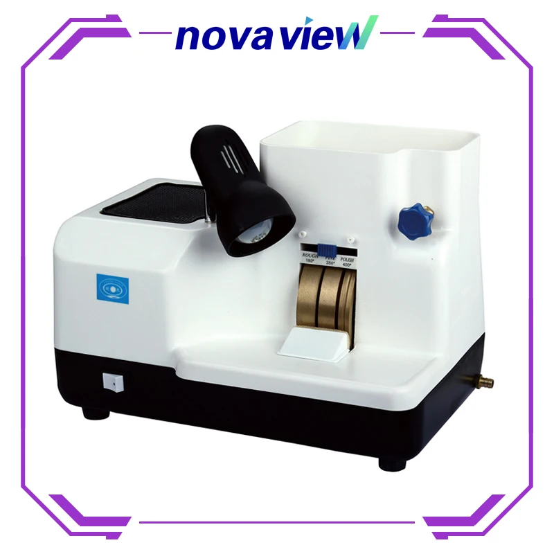 China Optical Hand Edger Manual Lens Grinding Machine With 3 Wheels LY 316Instrument Parts