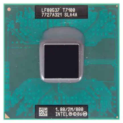 Процессор для ноутбука Intel Core 2 Duo Mobile T7100 Socket P 1.8 ГГц RB SLA4A PARTS-384829 | Компьютеры и офис