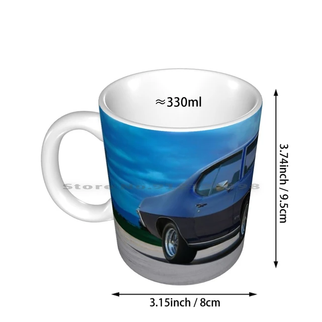 1970 Pontiac Gto Ceramic Mugs Coffee Cups Milk Tea Mug Automobile Auto  Automotive Car Transportation Vehicle