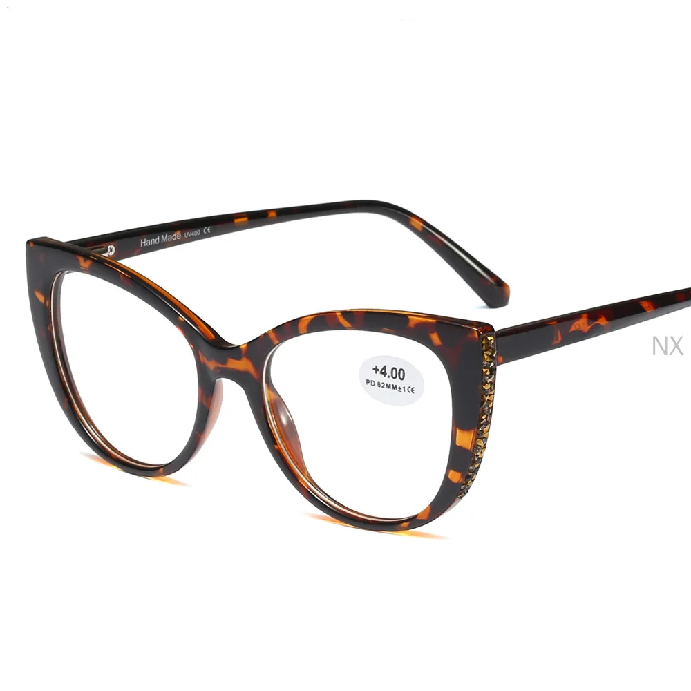 Алмазная оправа, фотохромные очки для чтения, брендовые, для женщин и мужчин, прогрессивные, Мультифокальные очки для чтения, дальнозоркие очки UV400 с коробкой NX