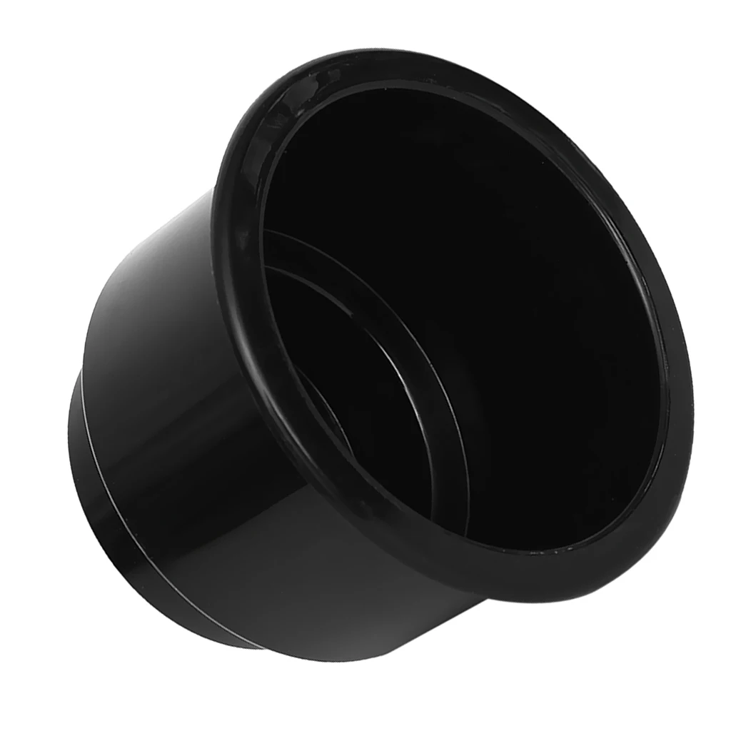 Black No Holes Dashboard Cup Drink  Support Mount Boat Marine RV