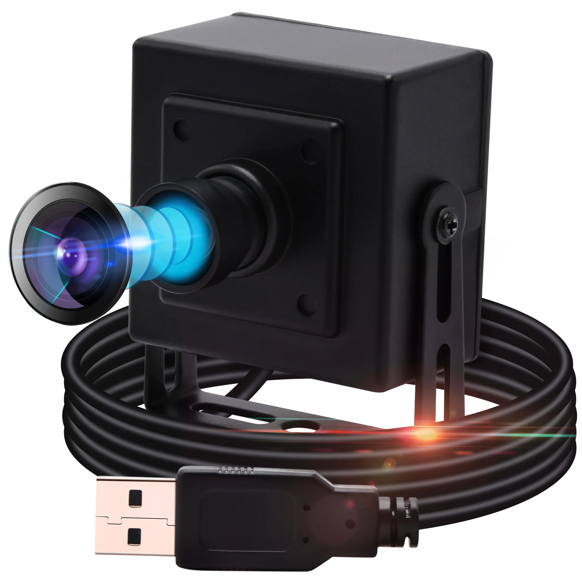 ELP 4K USB Camera Sony IMX317 Sensor MJPEG 30fps UVC Free  Driver PC Webcam Live Streaming Camera for Android Linux Windows MAC