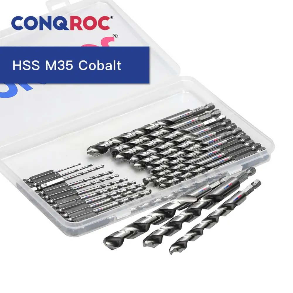 Набор кобальтовых сверл HSS M35 27 шт. набор с шестигранным хвостовиком 1 5 13 мм