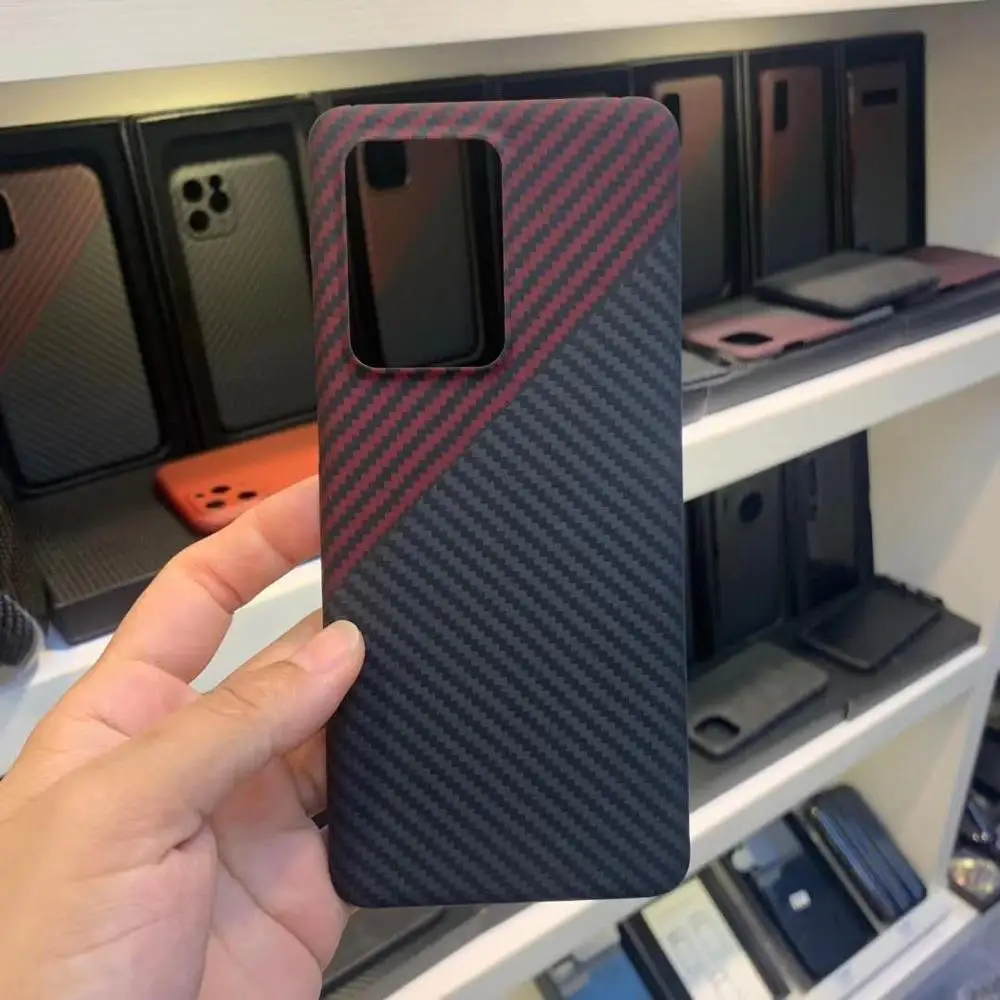 Чехол из углеродного волокна для телефона Samsung galaxy S20 Ultra 6 9 легкий тонкий