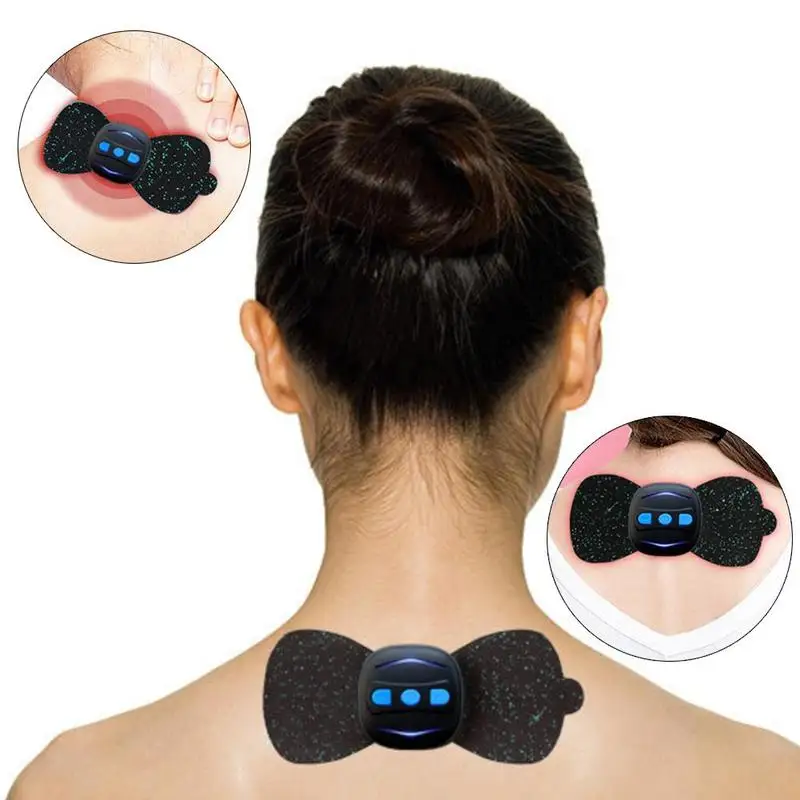 Портативный массажный. Массажер для шеи cervical vertebra. Массажер Neck back Arm Leg. Portable Massager для шеи. Мини электромассажер бабочка с АЛИЭКСПРЕСС.