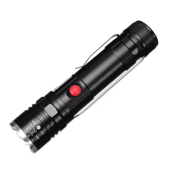 

Skywolfeye 1xT6+1xCOB 1000LM 4 Modes Magnetic USB Rechargeable Waterproof Flashlight Torch Lantern Camping Emerngency Spotlight