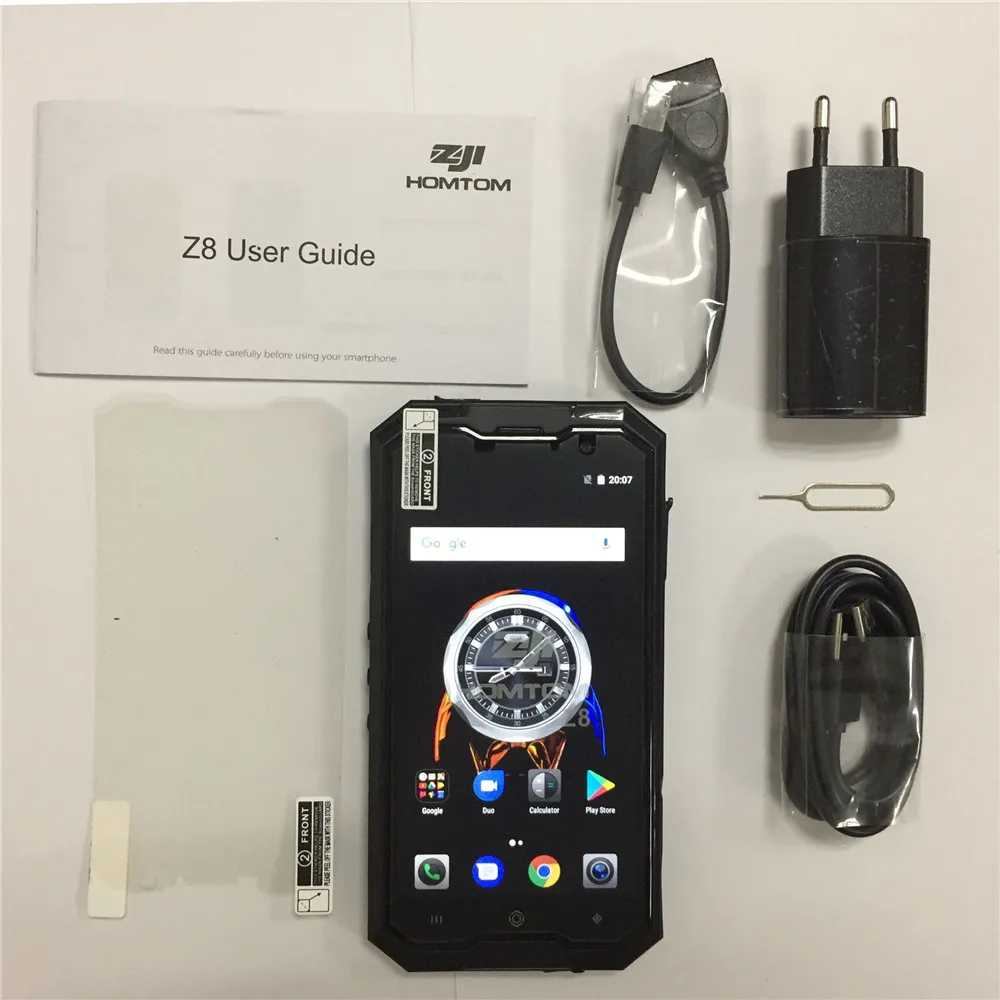 Waterproof ZOJI Z8 IP68 водонепроницаемый ударопрочный пылезащитный отпечаток пальца 4G LTE 4GB ram 64GB rom 4250mAh металлический корпус OTG gps смартфон