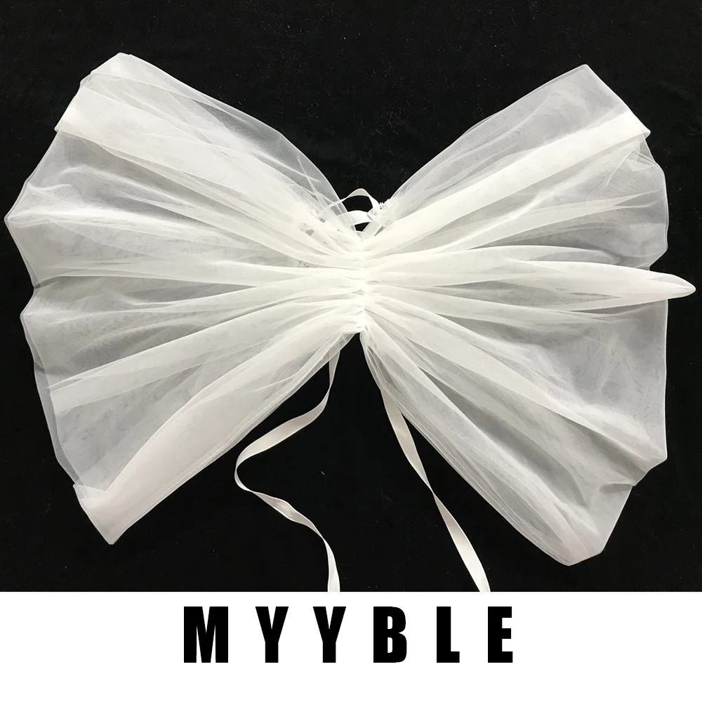 Женская свадебная накидка MYYBLE короткая на шнуровке сексуальная для невесты