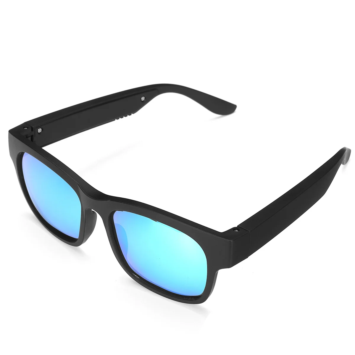 Смарт bluetooth Стекло es костной проводимости bluetooth Смарт спортивные наушники Солнцезащитные очки es bluetooth очки для вождения Аудио гарнитура стекло - Цвет: Синий