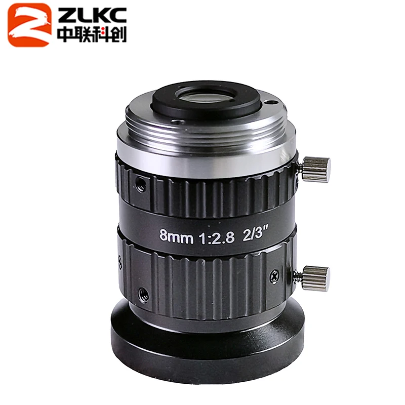 8mm 10MP 8 мм 12 мм 16 мм 25 мм 35 мм 50 мм фиксированный фокусный объектив fa C крепление подходит для промышленного осмотра и дорожного мониторинга - Цвет: 8mm