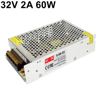 

32V 2A 60W switching power supply Driver 110V 220V AC TO DC 32 volt SMPS For LED Strip CNC 3D Print transformer