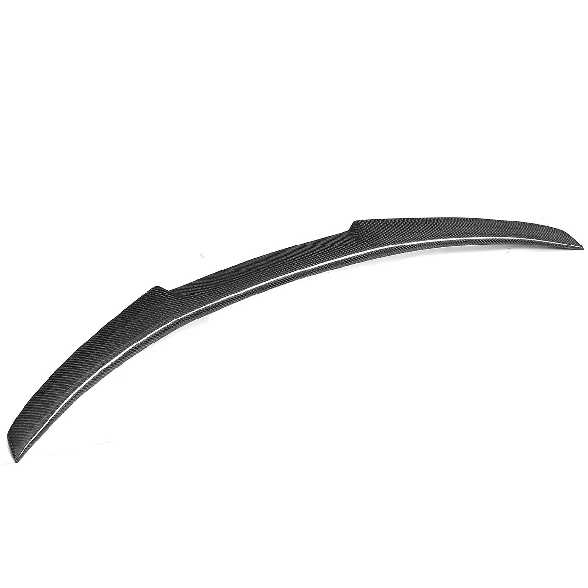 

Real Carbon Fiber M4 Style F10 F18 Car Rear Trunk Boot Lip Spoiler Wing Rear Spoiler Lid For BMW 5 Series F10 F18 2011-2017