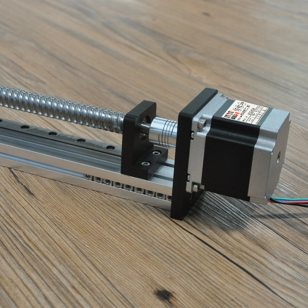 1610 KXA Linear Motion Guide Rail Aluminum Alloy Screw Slide Linear Guide Single Shaft Guide Stage 400mm Strokes with 57 Motor 1610 KXA Linear Motion Guide Rail Aluminum Alloy Screw Slide Linear Guide Single Shaft Guide Stage 400mm Strokes with 57 Motor