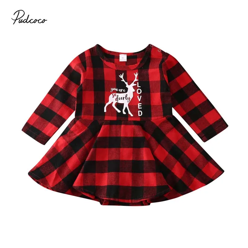 Демисезонное клетчатое боди с длинным рукавом для новорожденных девочек | Мать и