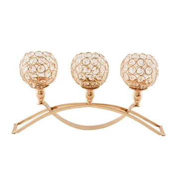 

Vintage Antique Metal Bronze Candelabrum Candle Holders Retro Romantic Dinner Candle Holders Wedding Party Decor 3 Branches