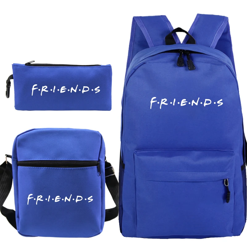 Bagpack 5 Модный рюкзак, кошелек с надписью «друзья», школьная сумка для девочек-подростков, школьная сумка для путешествий, сумка для ноутбука, женская сумка для книг, Mochila Escolar - Цвет: Bagpack 5