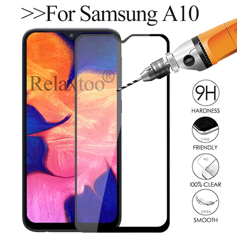 Закаленное стекло для samsung a10 3D Защитная пленка на весь экран galaxy a 10 10a a105F a105