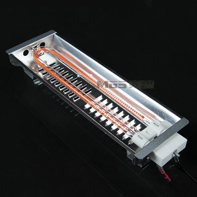 

2020 700W Far Infrared Double Carbon Fiber Heater Radiant Wave Paint Curing Heating Lamp For Baking Oven 220V