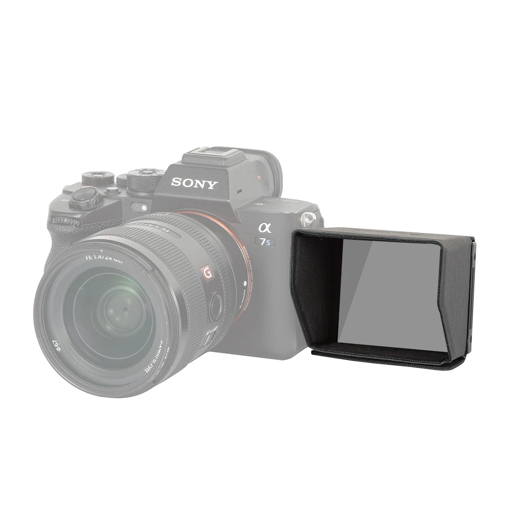Sunhood for Sony Alpha 7S III Alpha 7C  for Sony ZV-1 FX3 Camera Rig for Shoot V