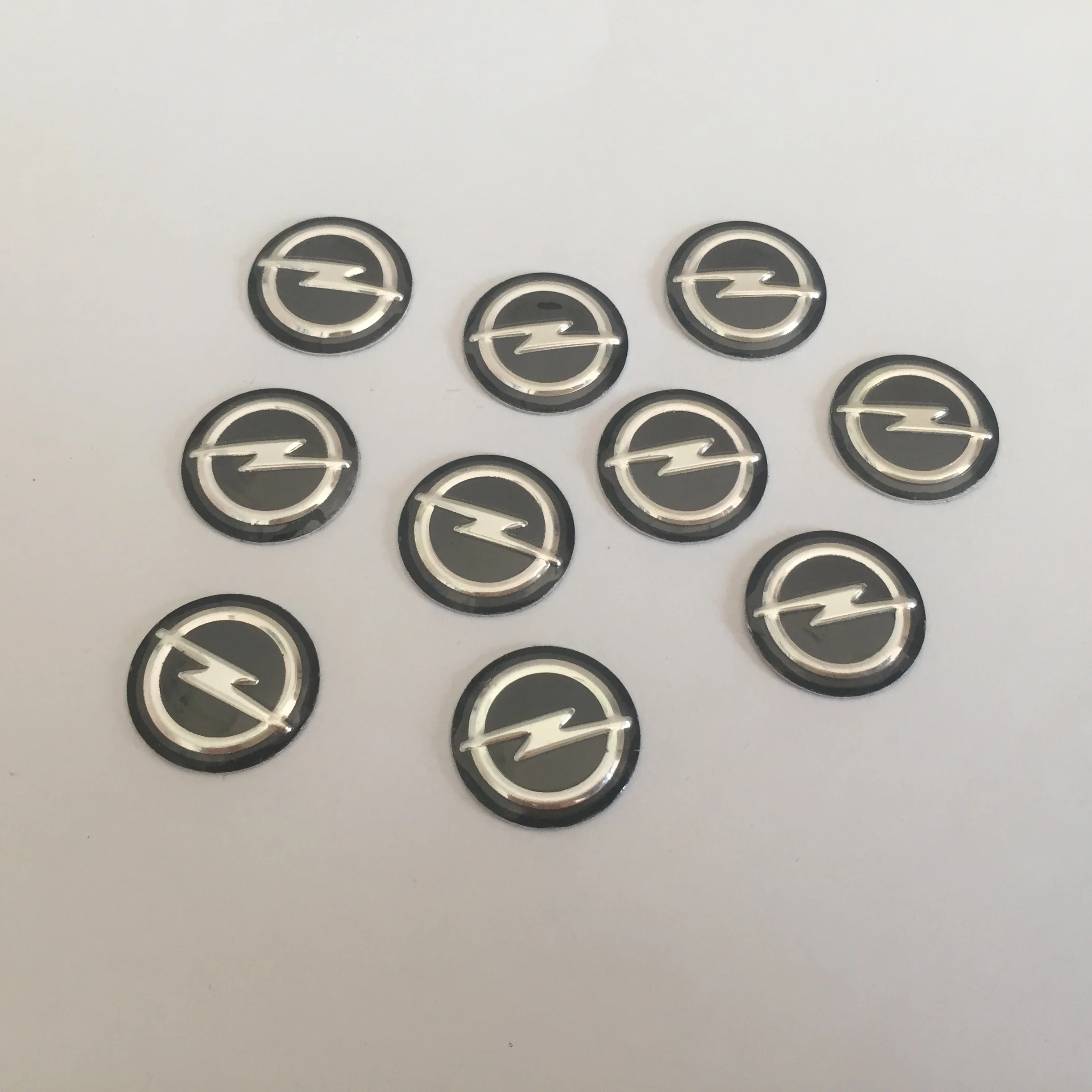 10 шт. 14 мм эмблема Opel Автомобильный Брелок дистанционного управления с ключом