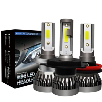 

2PCS MINI1 Car Headlight Led H7 LED Light Bulbs H1 LED H11 H4 Headlamps Kit 9005 HB3 9006 HB4 Auto 12V LED Lamp 6000K