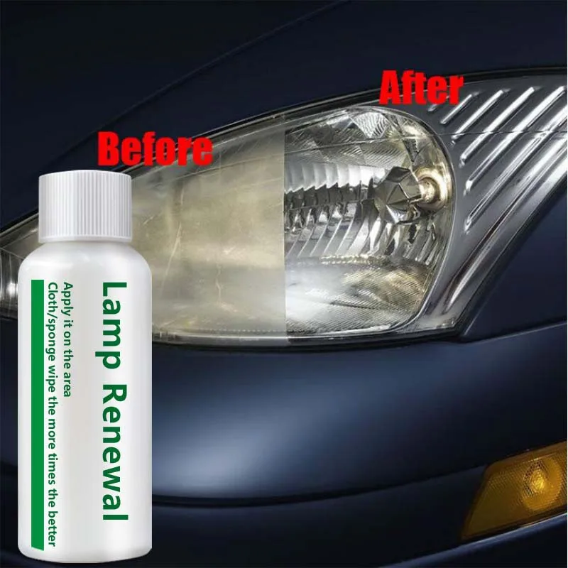 20mL Car Lamp Renawal Headlight Repair Coating Solution Repair Rearview Coating Headlight Polishing Anti-scratch Liquid