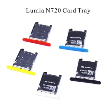 

N720 SIM Card Slot Holder For Nokia Lumia 720 Micro SD Card Slot Tray Socket Adapter Replacement Parts