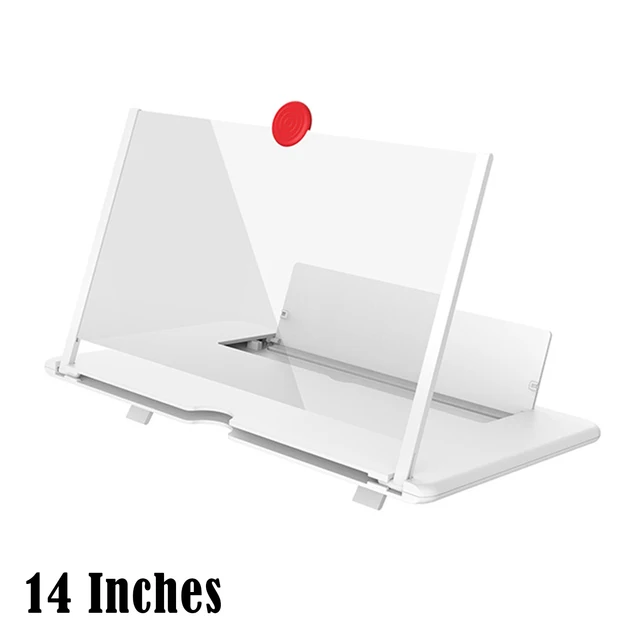 Cell Phone Screen Magnifier Video Amplifier Smart Phone Bracket Holder Folding 3D HD Magnifying Glass Large Screen лупа B 14 Inches