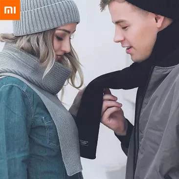 

3 colors New Xiaomi MIjia Youpin FO fashion warm velvet knit scarf and Hat warm and cozy for couple